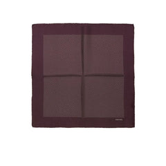 Tom Ford Bordeaux Silk Clutch Bag