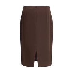Tom Ford Brown Acetate Midi Skirt - IT40 | M