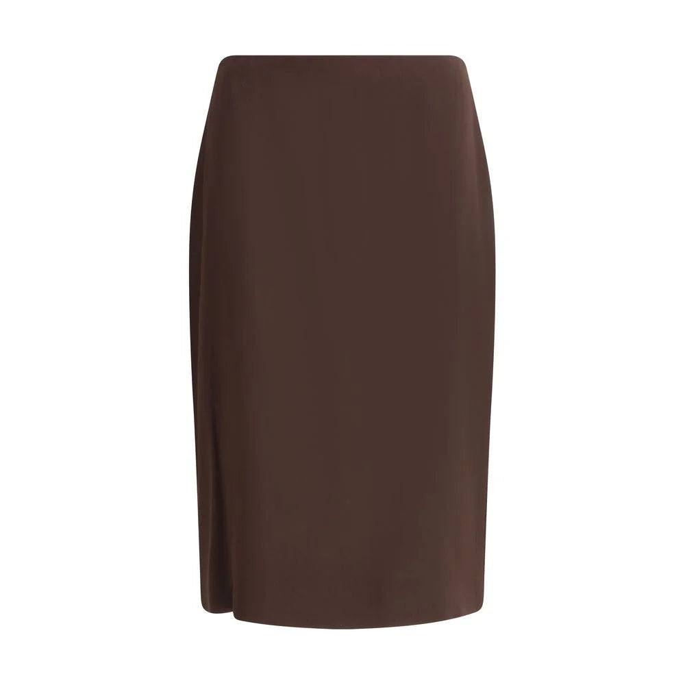 Tom Ford Brown Acetate Midi Skirt - IT40 | M