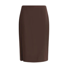 Tom Ford Brown Acetate Midi Skirt - IT40 | M