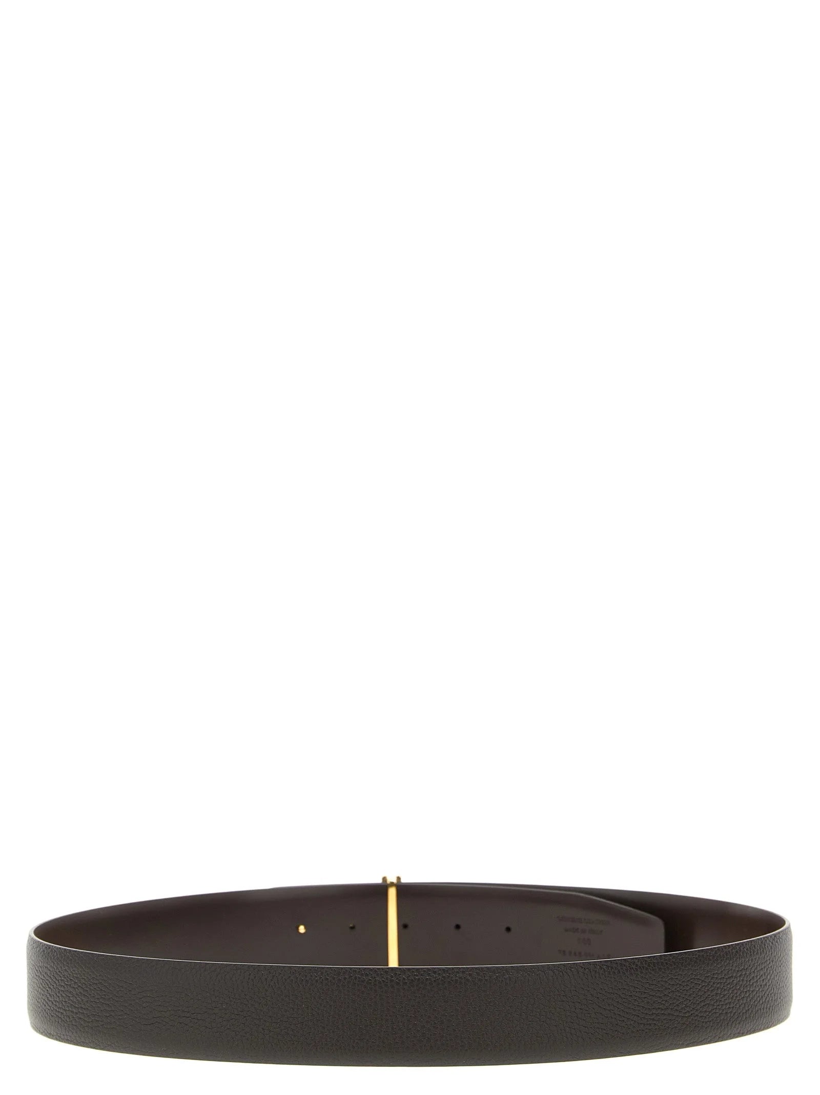 Tom Ford Brown Calfskin Belt