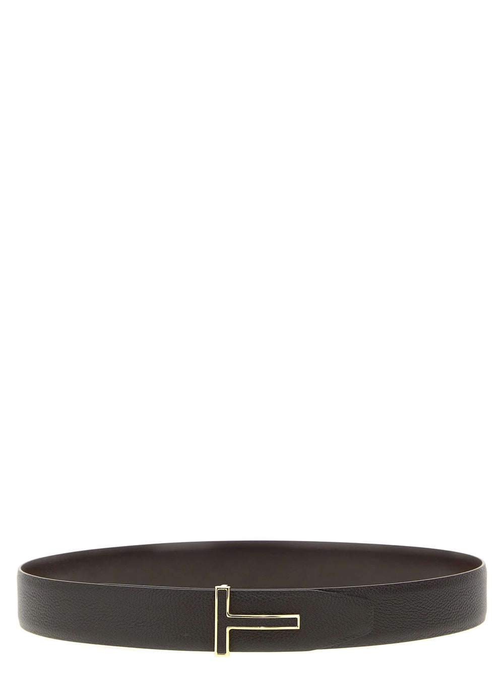 Tom Ford Brown Calfskin Belt