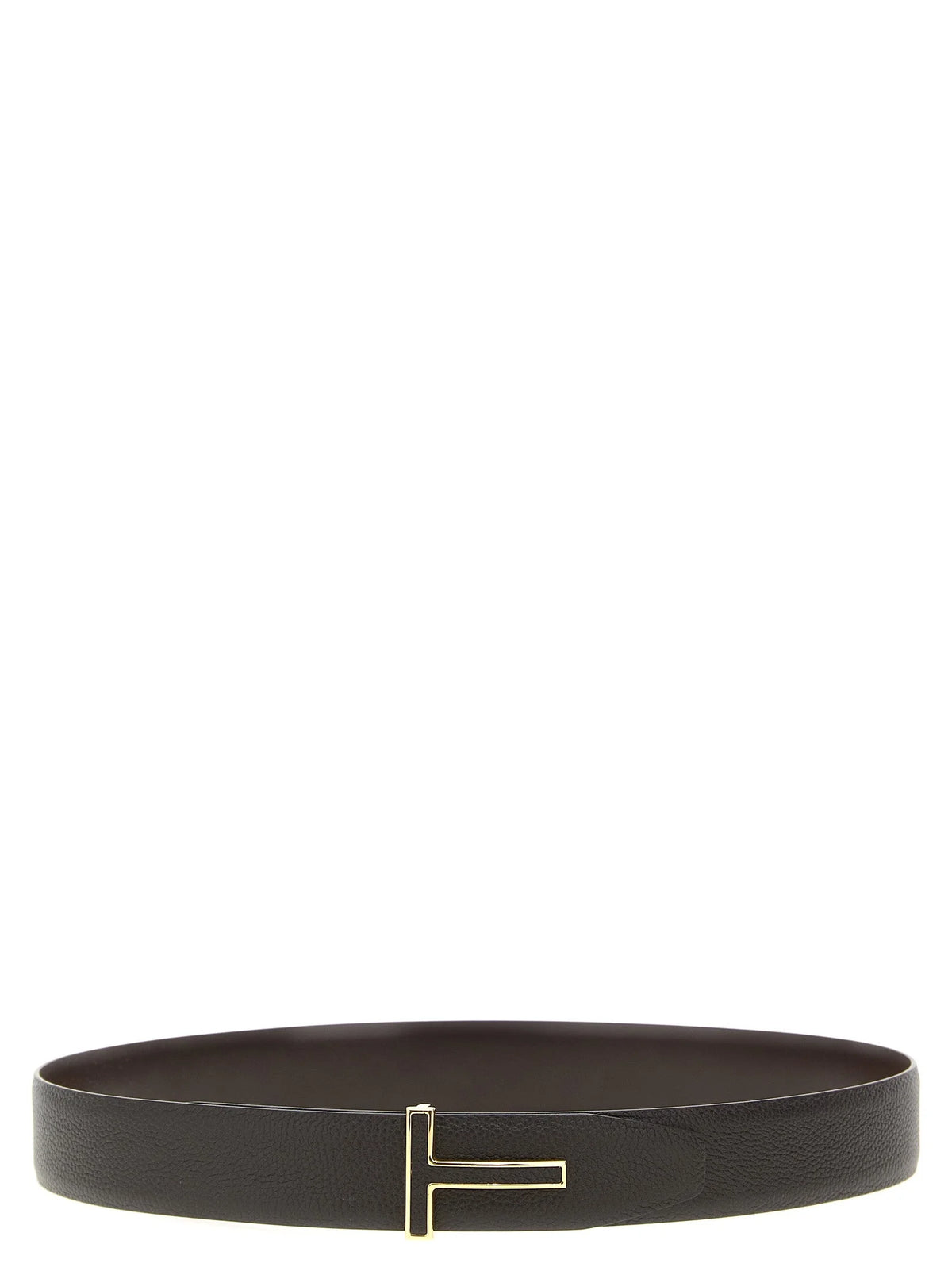Tom Ford Brown Calfskin Belt