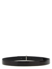 Tom Ford Brown Calfskin Regular Belt