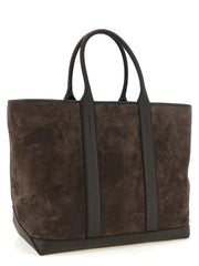 Tom Ford Brown Calfskin Tote Bag