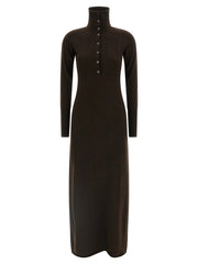 Tom Ford Brown Cashmere Long Dress