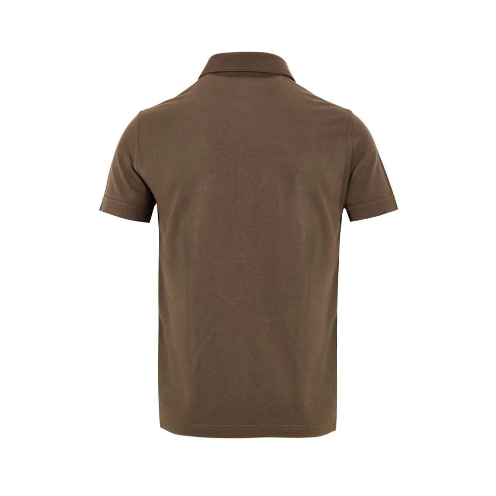 Tom Ford Brown Cotton Polo Shirt - IT48 | M