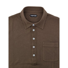 Tom Ford Brown Cotton Polo Shirt - IT48 | M