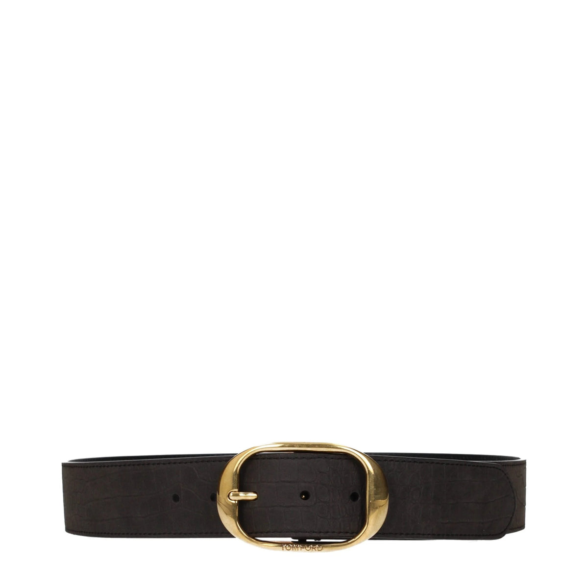 Tom Ford Brown Leather Regular Belt