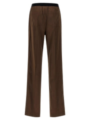 Tom Ford Brown Silk Casual Pants
