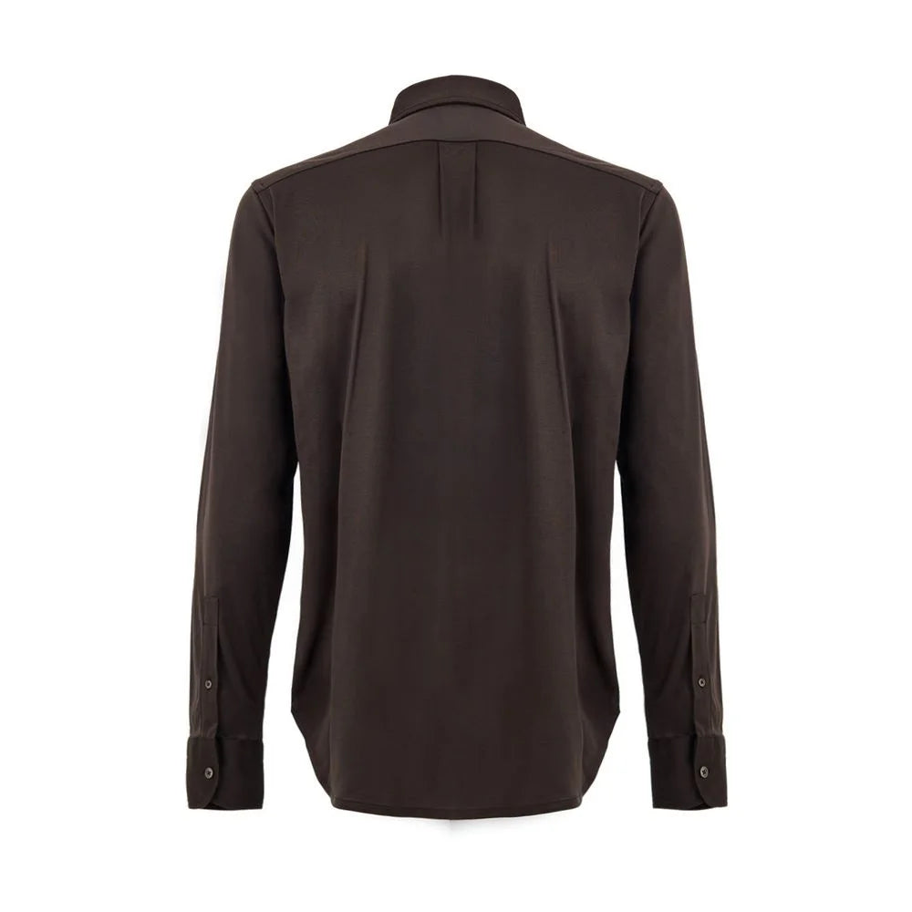 Tom Ford Brown Silk Shirt - IT48 | M