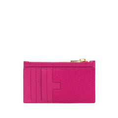 Tom Ford Fuchsia Leather Cardholder - Card Cases