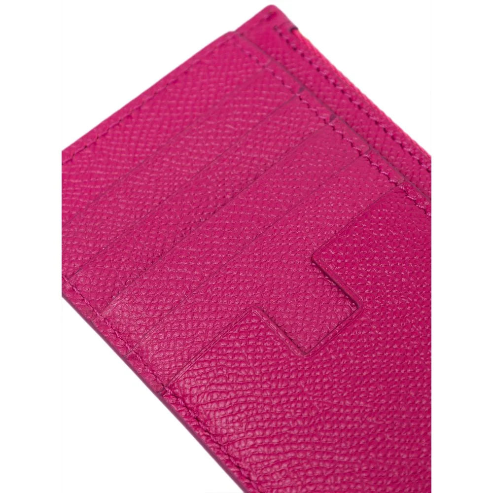 Tom Ford Fuchsia Leather Cardholder - Card Cases
