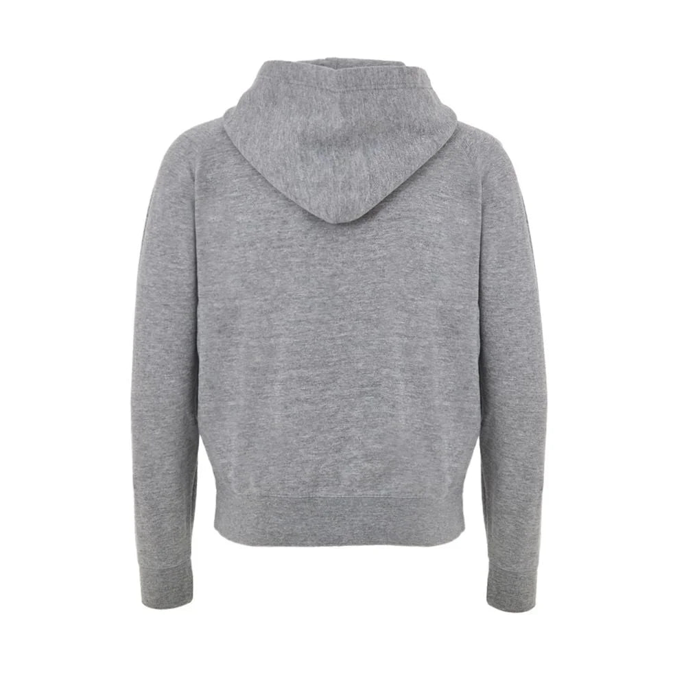 Tom Ford Gray Cotton Hoodie
