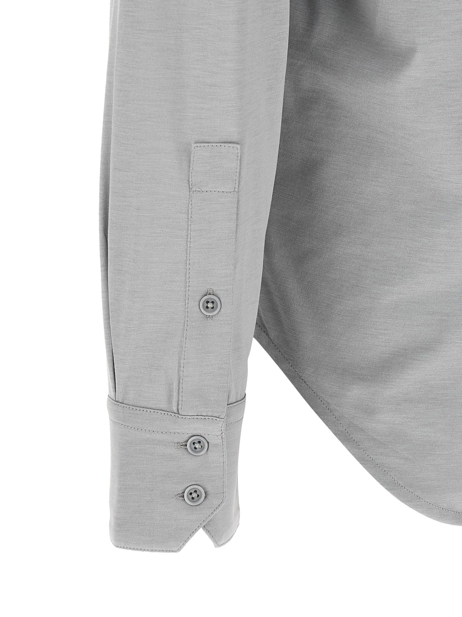 Tom Ford Gray Silk Blouse