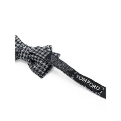 Tom Ford Gray Silk Bowtie