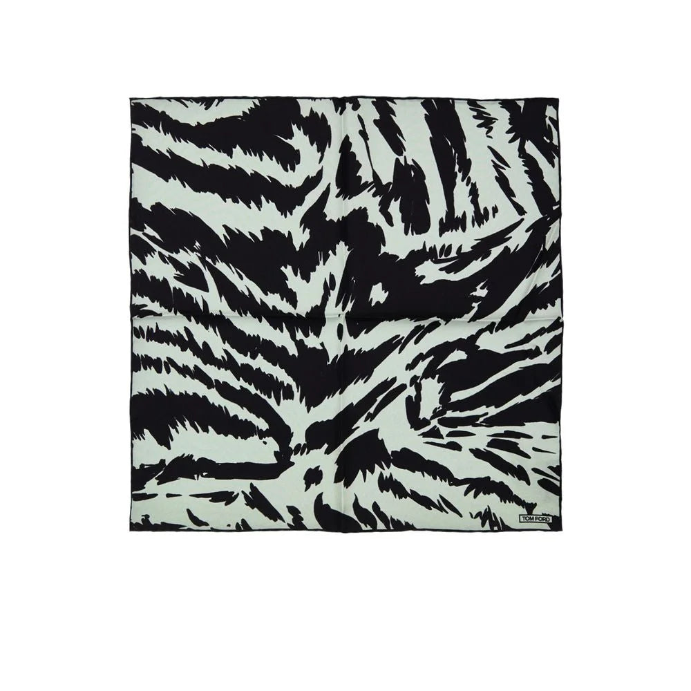 Tom Ford Gray Silk Clutch Bag