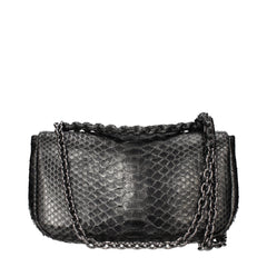 Tom Ford Gray Skin Shoulder Bag