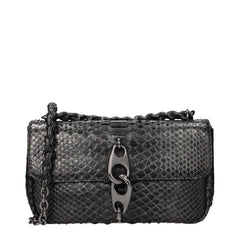 Tom Ford Gray Skin Shoulder Bag