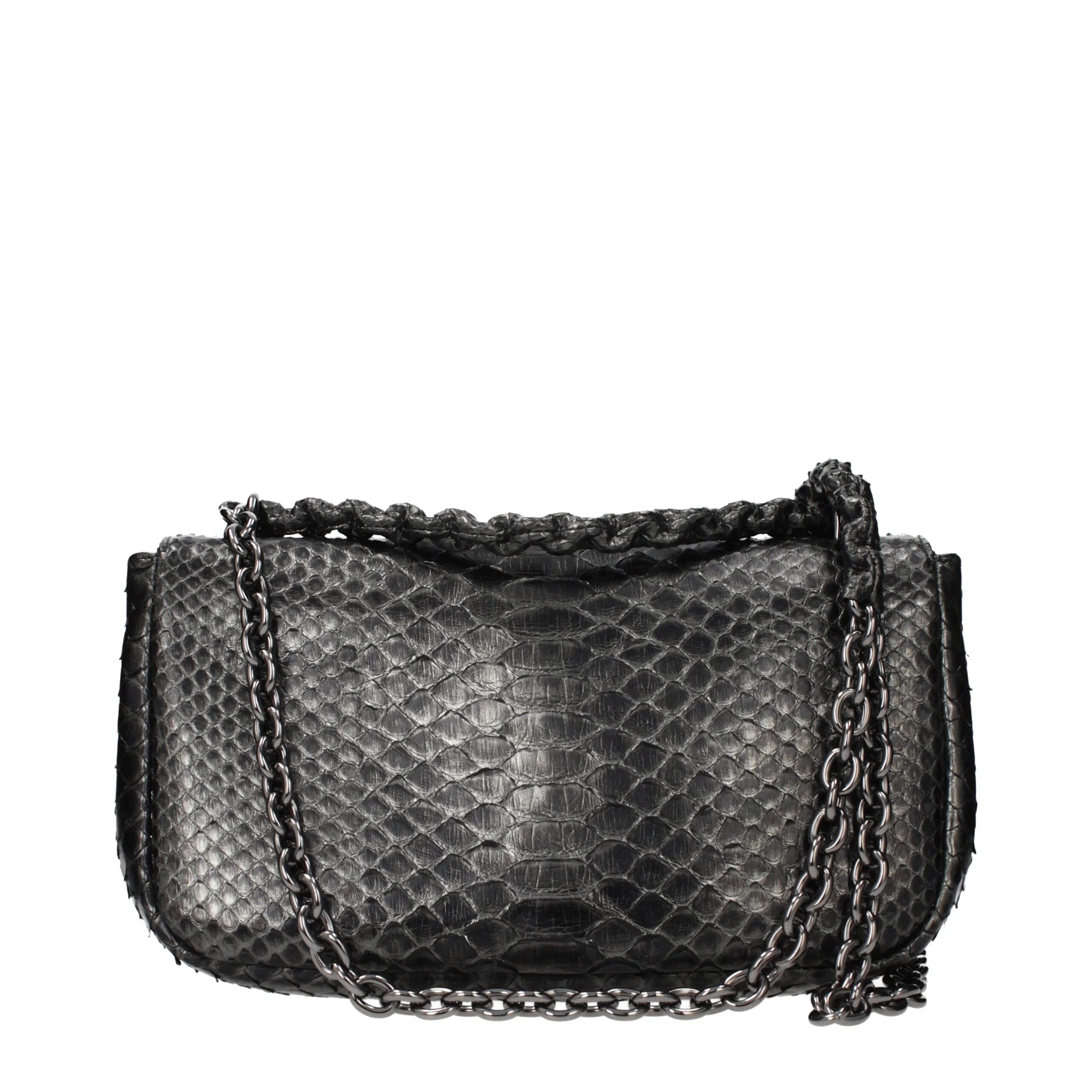 Tom Ford Gray Skin Shoulder Bag