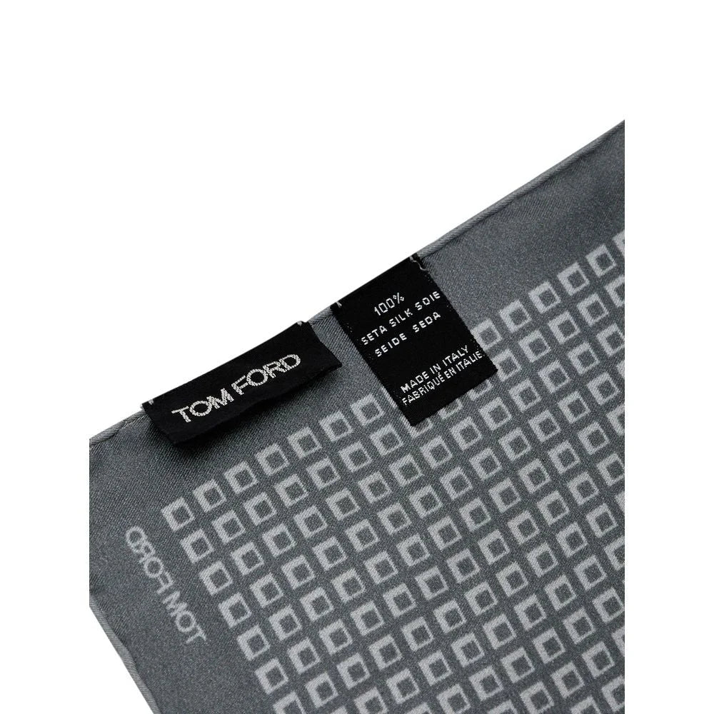 Tom Ford Green Silk Clutch Bag