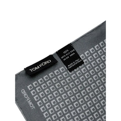 Tom Ford Green Silk Clutch Bag