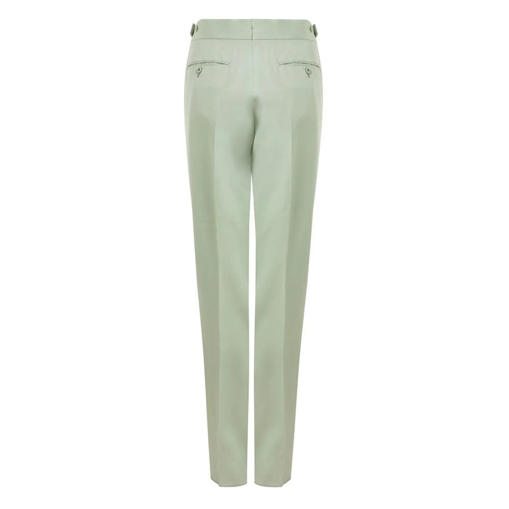 Tom Ford Green Viscose Chino Pant - IT46 | S - Chinos