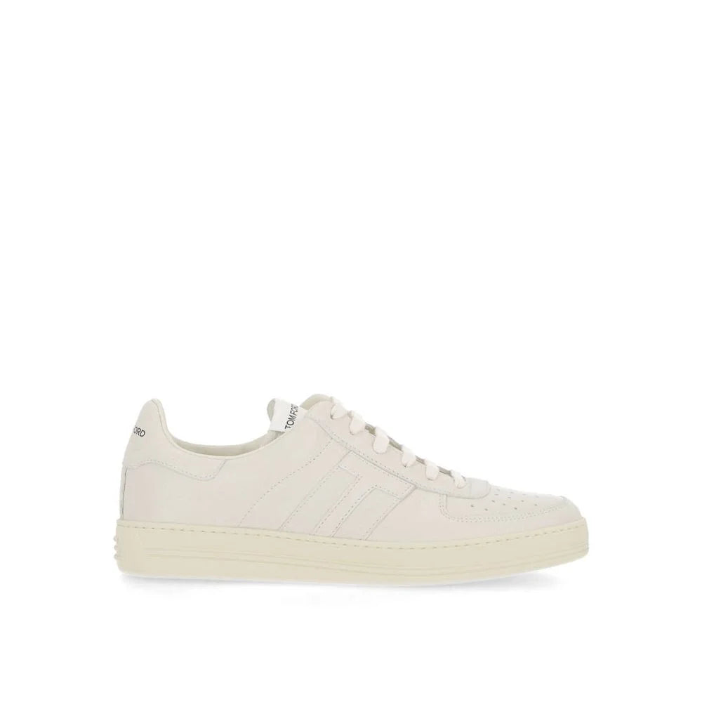 Tom Ford Leather Logo Sneakers - EU42.5/US9.5 - Sneakers