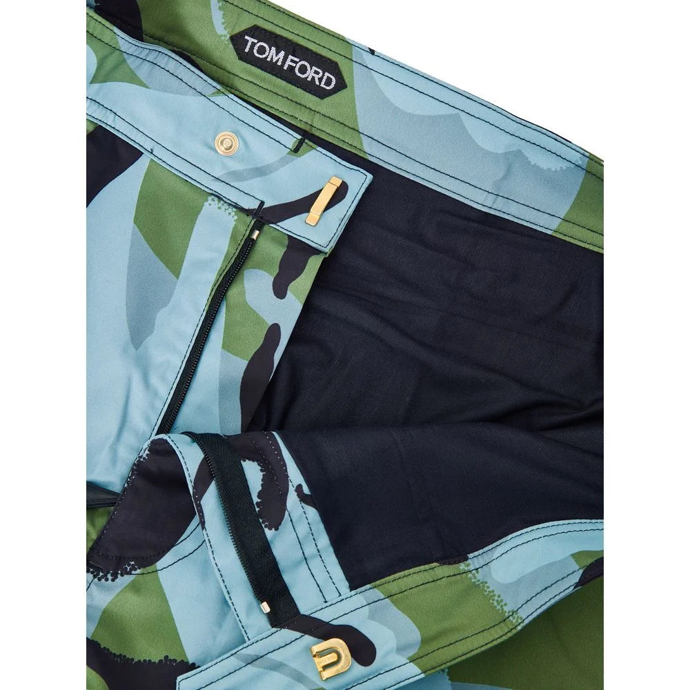 Tom Ford Multicolor Polyamide Swim Shorts - IT54 | XXL