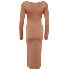 Tom Ford Orange Viscose Long - XS - Dresses