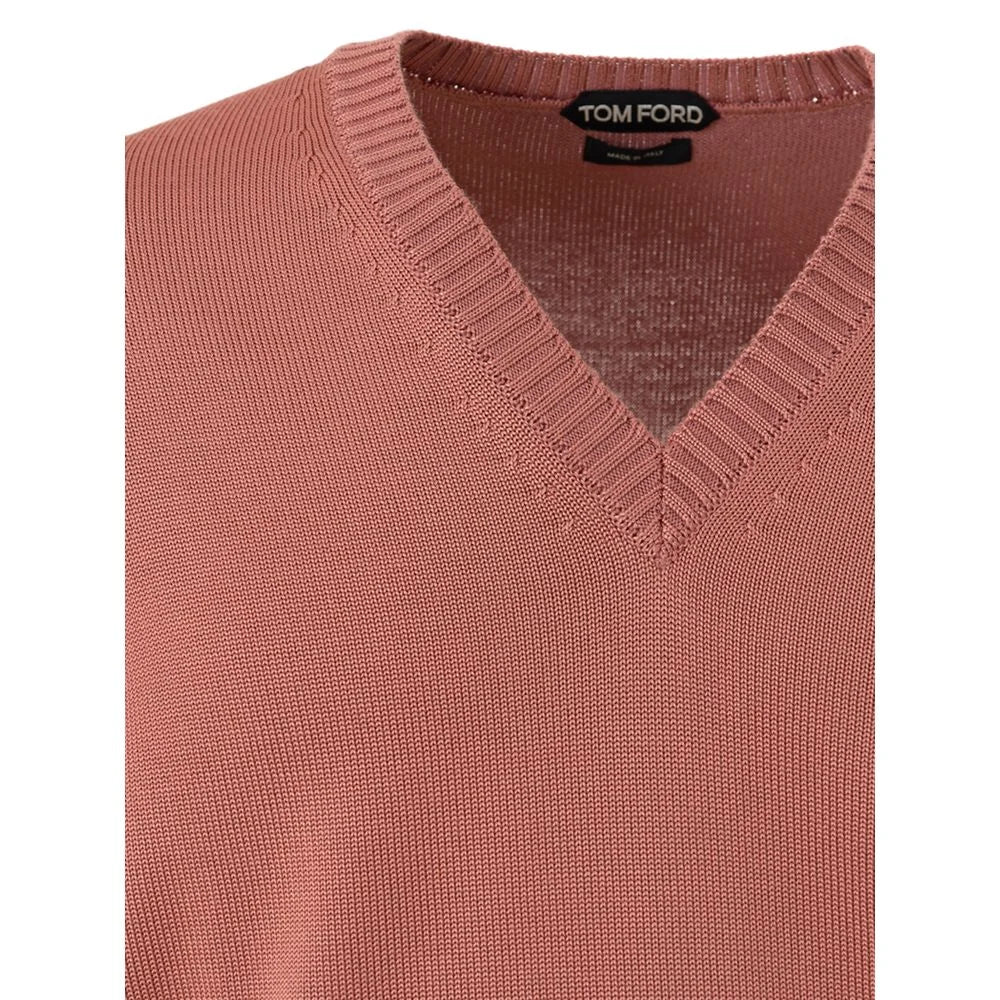 Tom Ford Pink Silk Sweater - IT50 | L - Sweaters