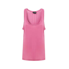 Tom Ford Pink Silk Tank Top - IT38|XS - Tank Tops