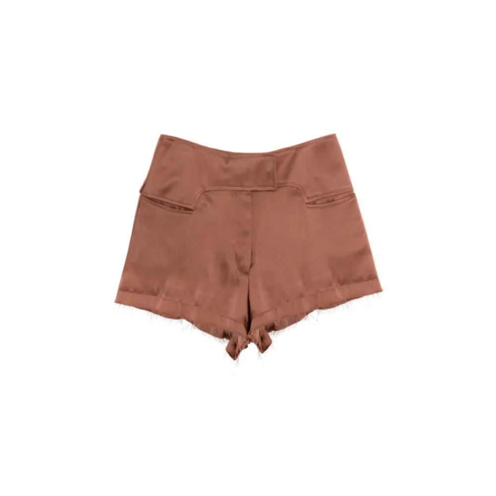 Tom Ford Pink Viscose Short - Short Trousers