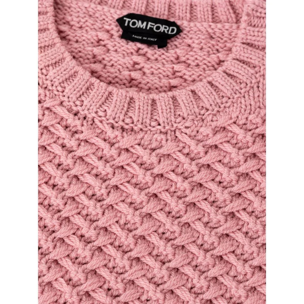 Tom Ford Pink Wool Sweater - Sweaters