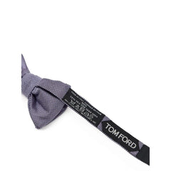 Tom Ford Purple Silk Bowtie