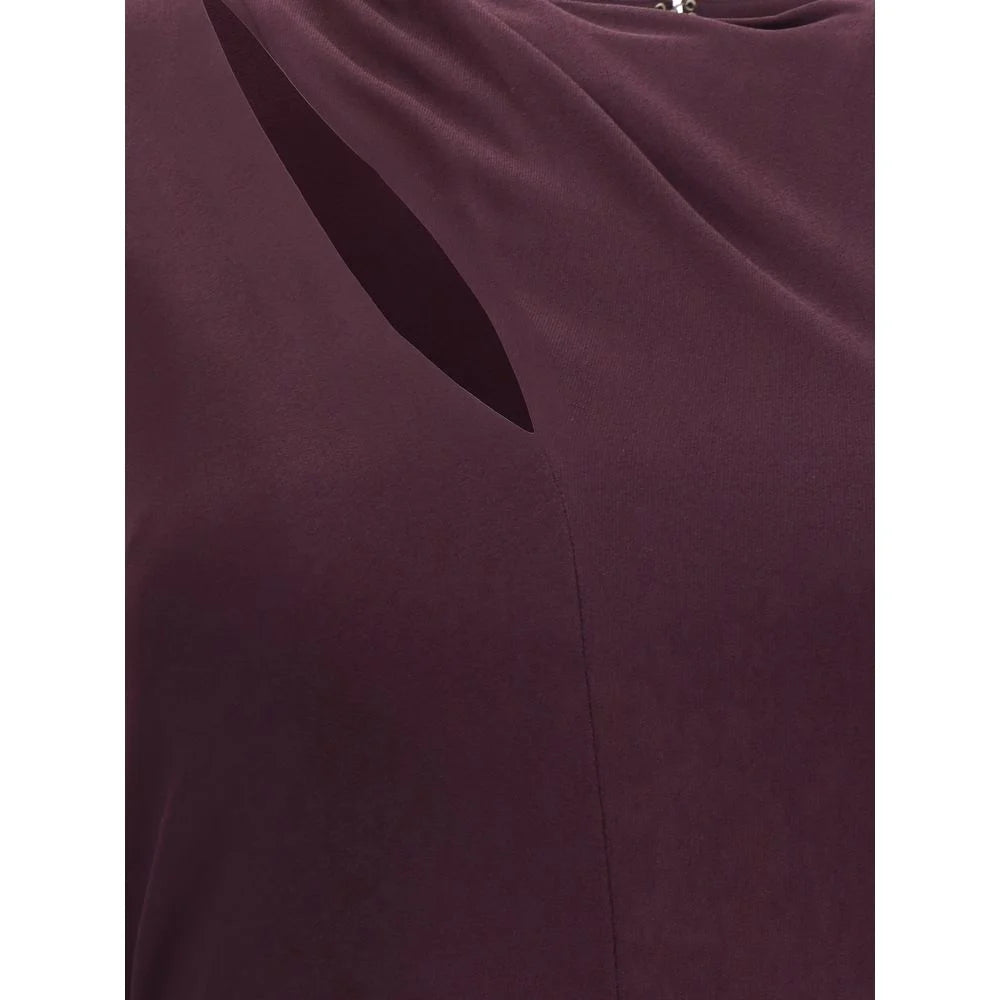 Tom Ford Purple Silk Cocktail Dress - IT40 | M
