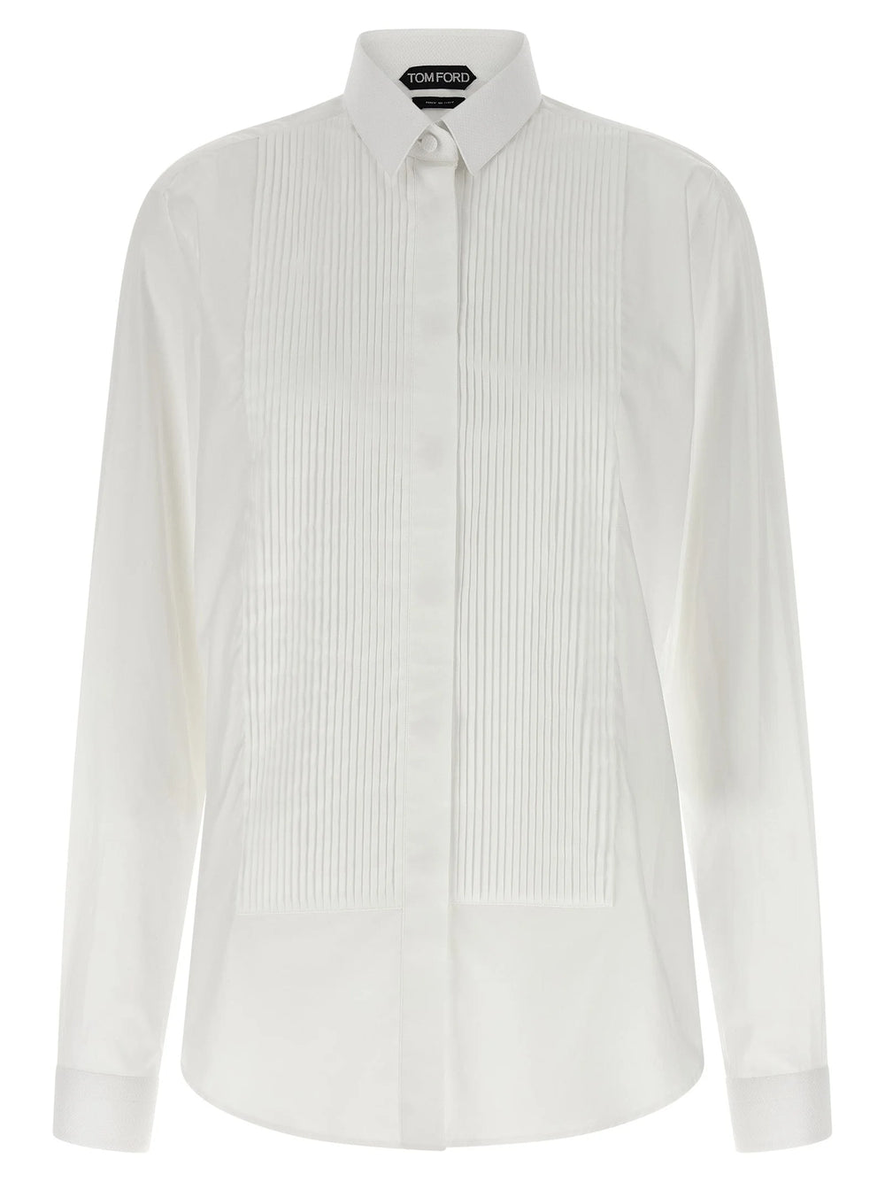 Tom Ford White Cotton Blouse