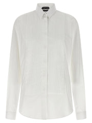 Tom Ford White Cotton Blouse