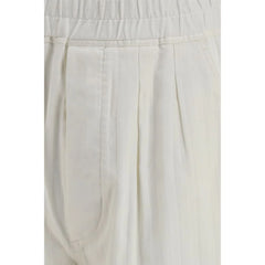 Tom Ford White Cotton Casual Pants