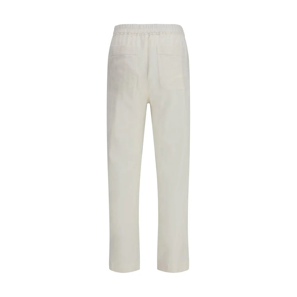 Tom Ford White Cotton Casual Pants