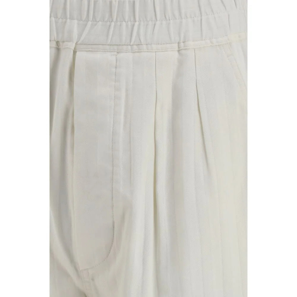 Tom Ford White Cotton Casual Pants - W31
