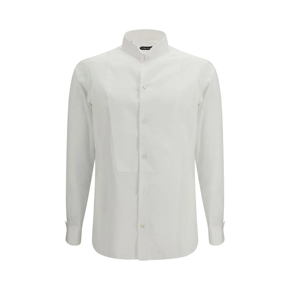 Tom Ford White Cotton Dress Shirt