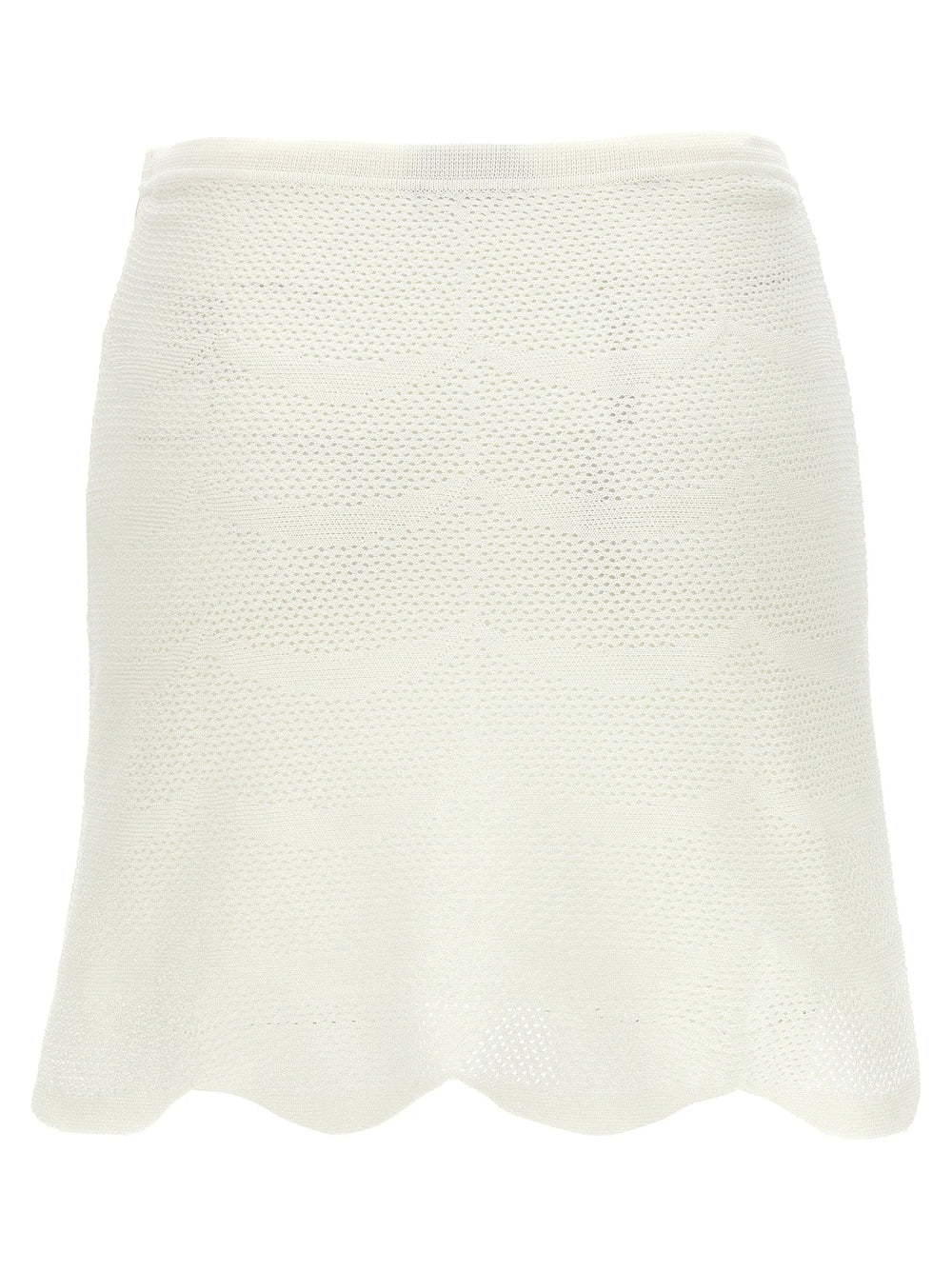 Tom Ford White Cotton Long Skirt