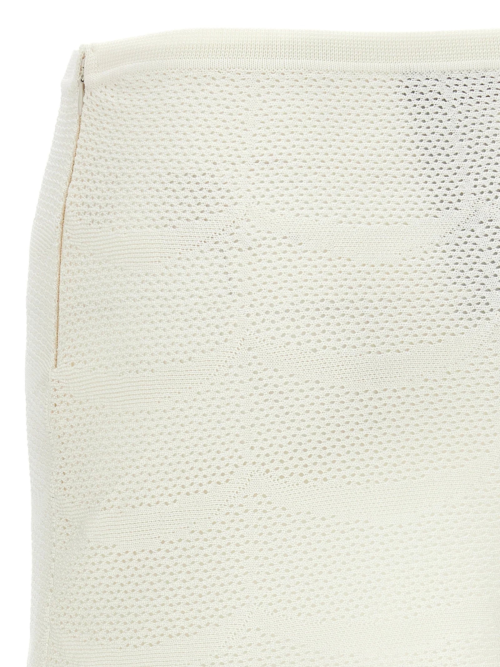 Tom Ford White Cotton Long Skirt