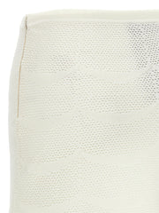 Tom Ford White Cotton Long Skirt