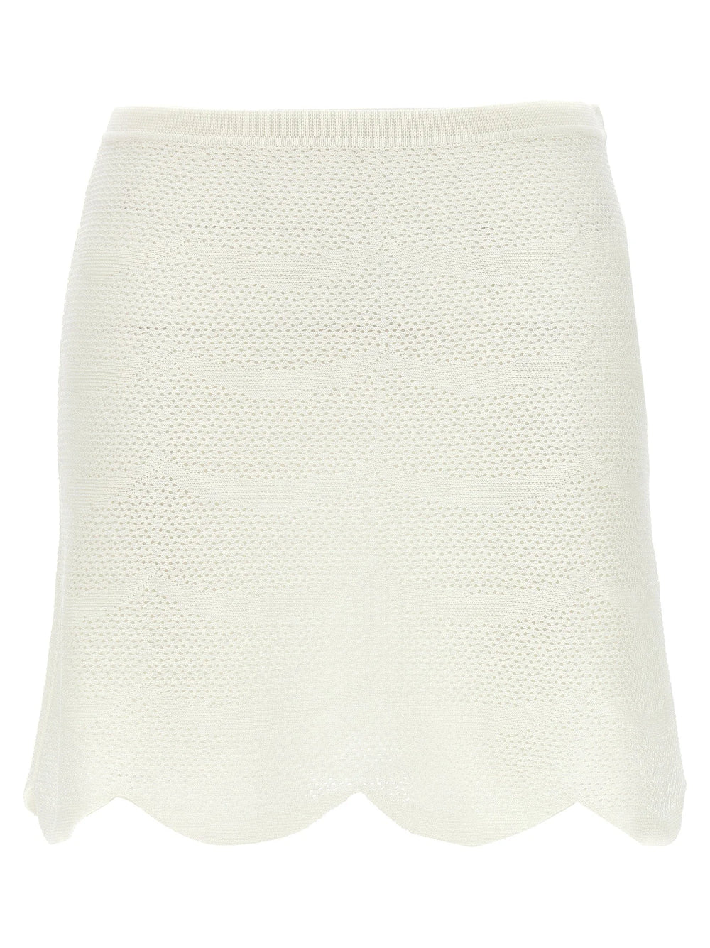 Tom Ford White Cotton Long Skirt