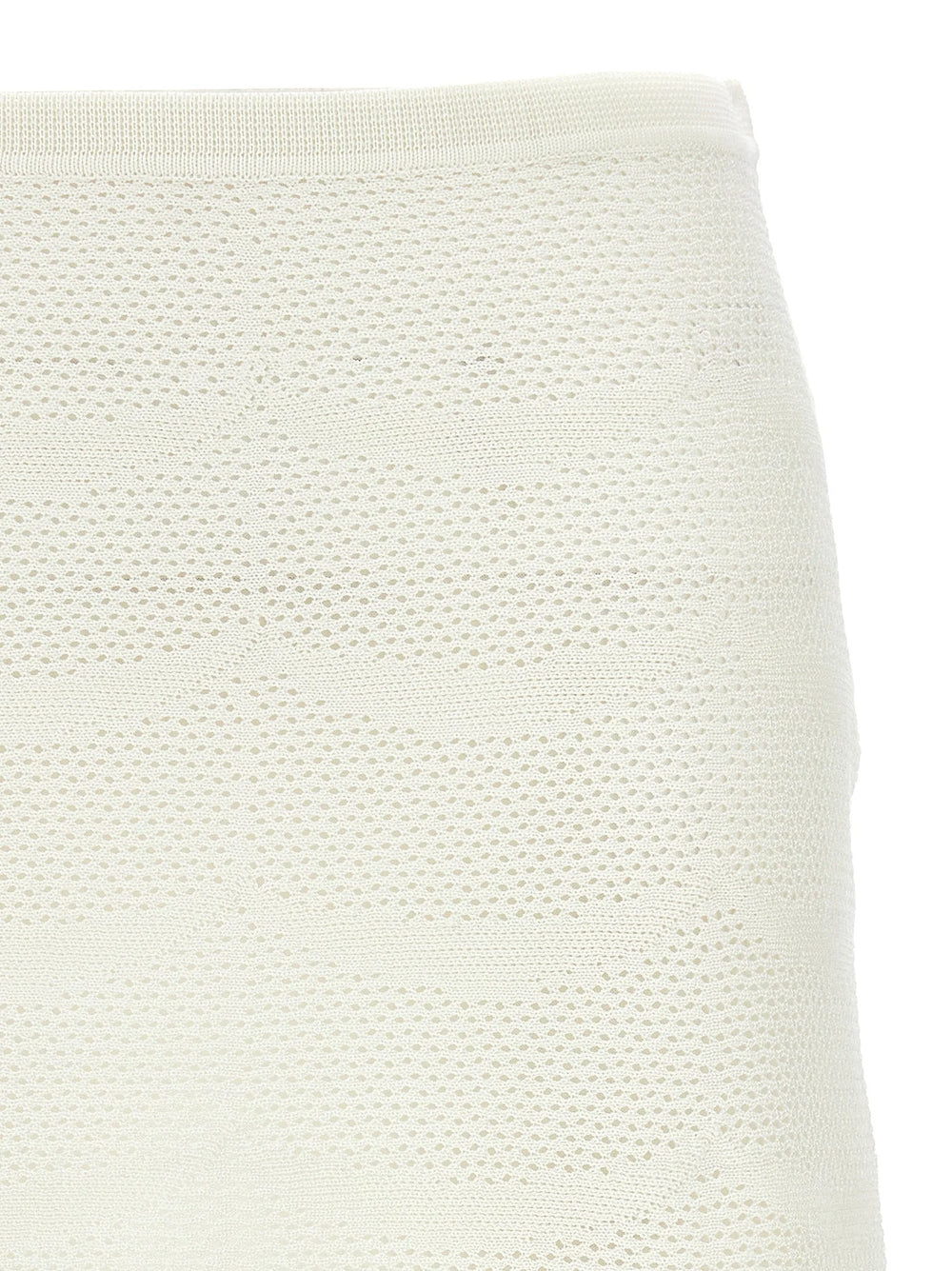Tom Ford White Cotton Long Skirt