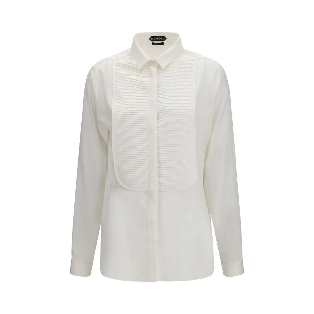 Tom Ford White Silk Dress Shirt
