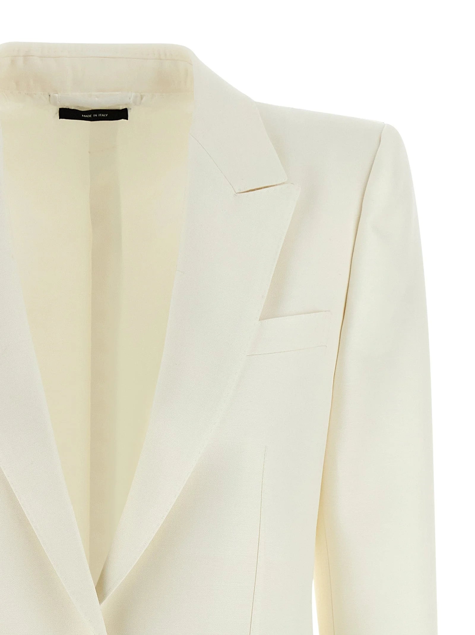 Tom Ford White Wool Blazer - IT36 | S