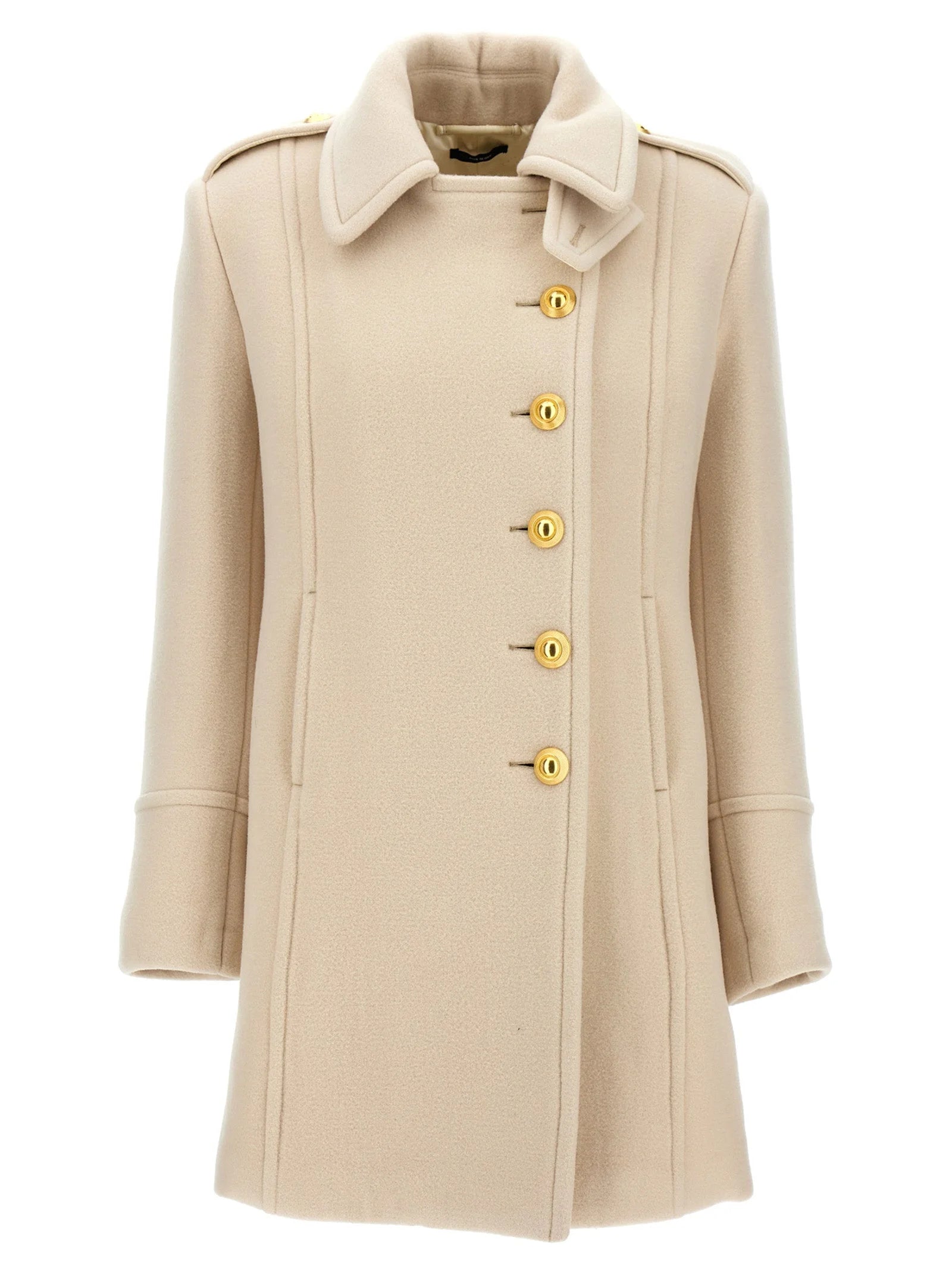 Tom Ford White Wool Coat